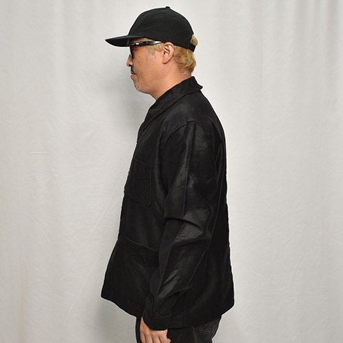 50's-60's Vintage French Black Moleskin Work Jacket(フレンチ