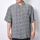 Towncraft/Printed Rayon S/S Open Collar Shirt/Skull & Bone�ʥ����󥯥�ե� �졼��󥷥�ġ˥֥�å��ߥۥ磻�� [a-8497]