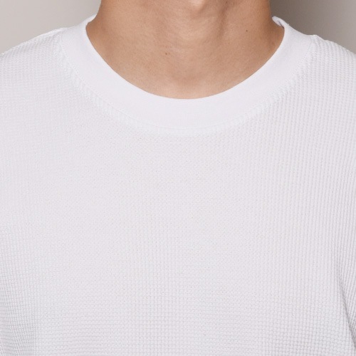 Pro Club/Loose Fitted Cotton L/S Waffle Shirt�ʥץ������ ��åե륷��ġ˥ۥ磻�� [a-2041]