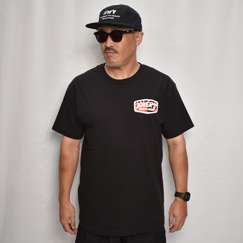Joker's Skate Shop��US/Sunrise Classic Logo S/S T-Shirt�ʥ��硼�������������ȥ���åסߥ��� T����ġ˥֥�å� [a-7587]