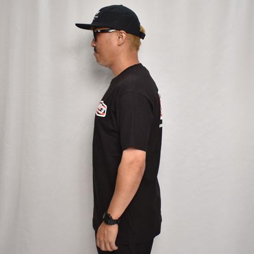 Joker's Skate Shop��US/Sunrise Classic Logo S/S T-Shirt�ʥ��硼�������������ȥ���åסߥ��� T����ġ˥֥�å� [a-7587]