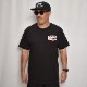 Joker's Skate Shop��US/Sunrise Classic Logo S/S T-Shirt�ʥ��硼�������������ȥ���åסߥ��� T����ġ˥֥�å� [a-7587]