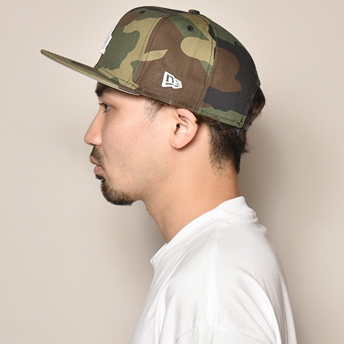 New Era 9fifty Snap Back Cap Los Angeles Dodgers ニューエラ キャップ ウッドランドカモ ホワイト A 3743 キャップ ハット キャップ Us Online Shop
