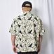 Towncraft/Printed Rayon S/S Open Collar Shirt/Doller�ʥ����󥯥�ե� �졼��󥷥�ġ˥֥�å��ߥ١�����ߥ��꡼�� [a-8498]
