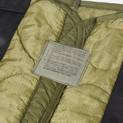 Us Customized US Military/M-65 Quilted Tote Bag（USカスタマイズ