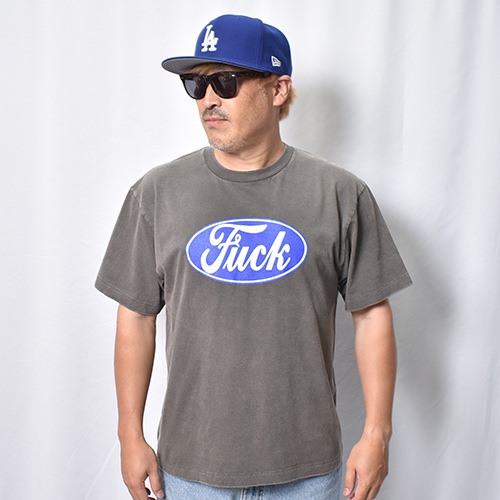 Fat Oval Fuck Logo S/S T-Shirt�ʥե��å����� T����ġ˥ե����ɥ֥�å� [a-8598]