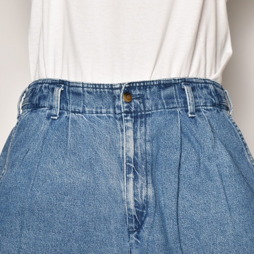 ��Dockers by Levi's/Two Tucks Denim Short Pants�ʥɥå������Х��꡼�Х��� �ǥ˥ॷ�硼�ġ˥���ǥ���/������W36 [z-4201]