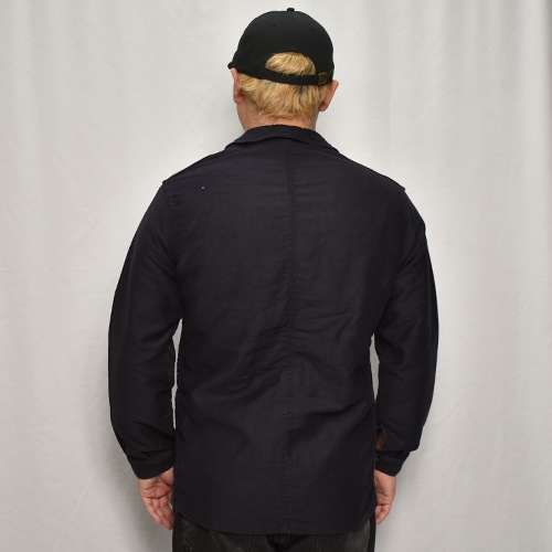 50's-60's Vintage French Moleskin Work Jacket(ե⡼륹 㥱å)ͥӡ/54cm [y-0595]