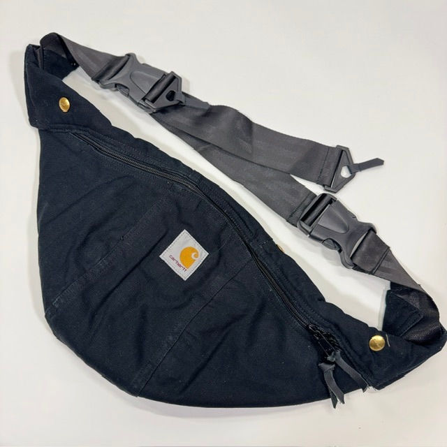 ��Customized Carhartt Duck Hood Fanny Pack�ʥ����ϡ��� �ե��ˡ��ѥå��˥֥�å� [y-1509D]