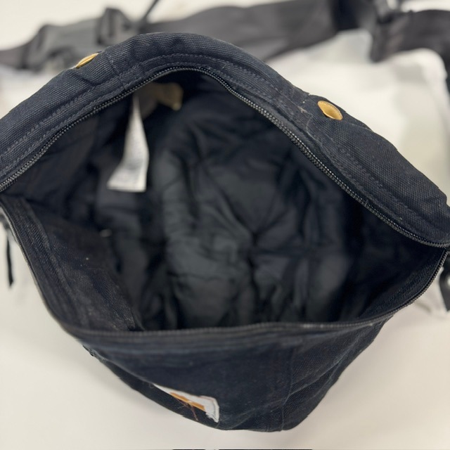 ��Customized Carhartt Duck Hood Fanny Pack�ʥ����ϡ��� �ե��ˡ��ѥå��˥֥�å� [y-1509D]