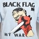 Black Flag/My War S/S T-Shirt�ʥ֥�å��ե�å� ���ե������T����ġ˥饤�ȥ֥롼 [a-5324]