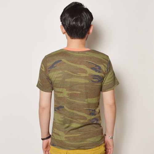 Alternative Apparel/S/S Printed Crew Neck T-Shirt�ʥ��륿�ͥ��ƥ��֥��ѥ�� ���롼�ͥå�T����ġ˥��åɥ��ɥ��� [n-9082]
