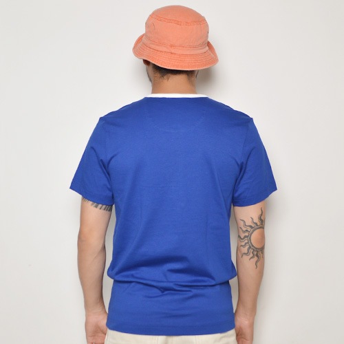 Ralph Lauren/Henly Neck T-shirt�ʥ��ե������ �إ�꡼�ͥå�T����ġ˥֥롼�ߥۥ磻�� [n-9138]