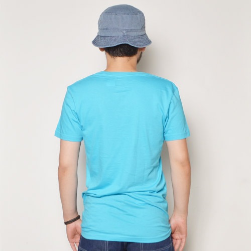 Ralph Lauren/Classic Cotton V-neck T-shirt�ʥ��ե������ V�ͥå�T����ġ˥����������֥롼 [n-9157]