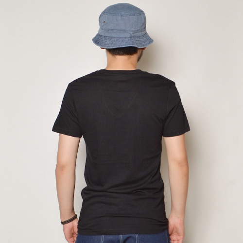 Ralph Lauren/Classic Cotton V-neck T-shirt�ʥ��ե������ V�ͥå�T����ġ˥֥�å� [n-9167]