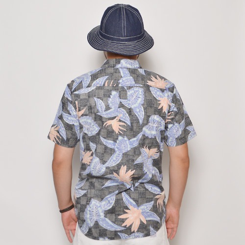 Vans/Maxon Aloha ShirtʥХ ϥġ˥֥åߥ֥롼ߥ [a-0293]
