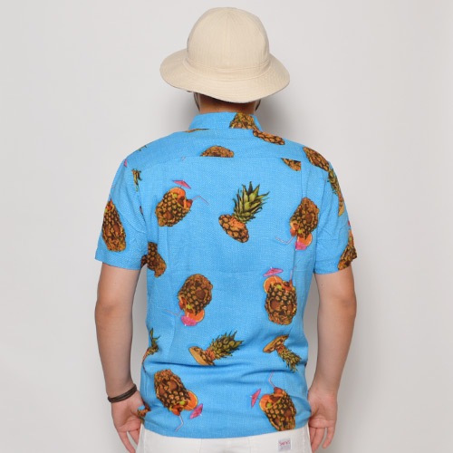 Vans/Vista Aloha ShirtʥХ ϥġ˥֥롼ߥ [a-0295]