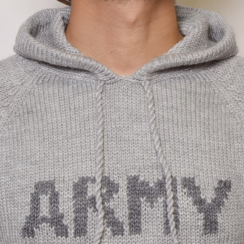 ArtesaniaUS/Army Knit Parka(ƥ˥ߥ ˥åȥѡ)졼 [a-0510]