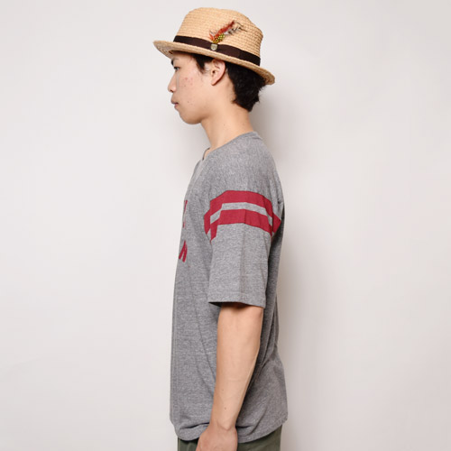 Brixton/Barstow Football T-Shirt�ʥ֥ꥯ���ȥ� �եåȥܡ���T����ġ˥��졼�ߥС�����ǥ� [a-0952]