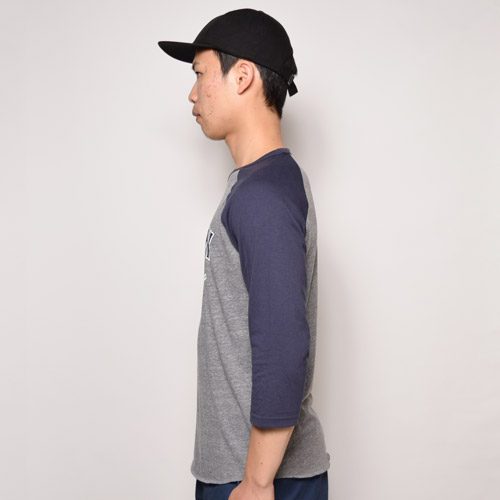 Brixton/Harold 3/4 Sleeve Ragran T-Shirtʥ֥ꥯȥ 饰Tġ˥إ졼ߥͥӡ [a-1193]