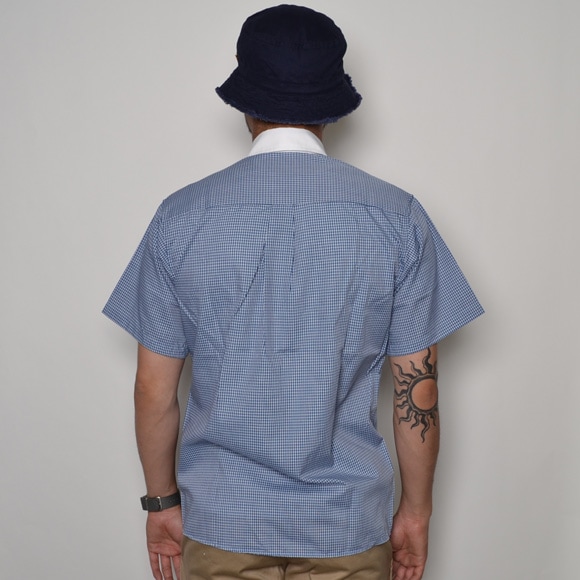 Red Kap��US/S/S Cleric Check Shirt�ʥ�åɥ���åסߥ��� �����å������å�����ġ˥ۥ磻�ȡߥ֥롼 [n-6886]