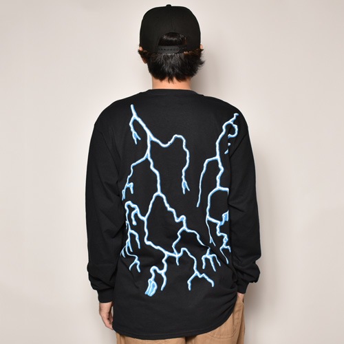 Thunderbolt L/S T-Shirt�ʥ�������ܥ��T����ġ˥֥�å��ߥ֥롼 [a-4018]