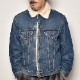 ��Levi's/Denim Boa Jacket�ʥ꡼�Х��� �ǥ˥�ܥ����㥱�åȡ˥���ǥ���/������42 [z-4858]