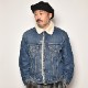 ��Levi's/Denim Boa Jacket�ʥ꡼�Х��� �ǥ˥�ܥ����㥱�åȡ˥���ǥ���/������42 [z-4858]