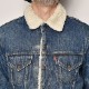 ��Levi's/Denim Boa Jacket�ʥ꡼�Х��� �ǥ˥�ܥ����㥱�åȡ˥���ǥ���/������42 [z-4858]