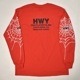 HWYUS/Big Spider Web L/S T-Shirtʥ֥塼磻ߥ Tġ˥å [a-7839]