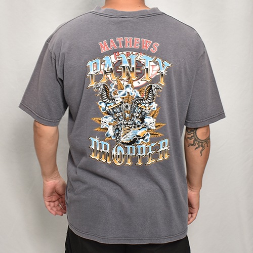 Panty Dropper��US/Custom Printed Biker S/S T-Shirt/Burst(�ѥ�ƥ��ɥ��åѡ��ߥ��� T�����)���㥳���륰�졼/������XL���� [y-0410]