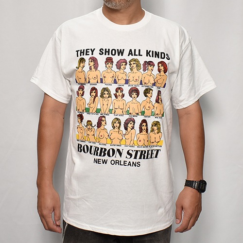 Bourbon Street S/S T-Shirt�ʥС��ܥ󥹥ȥ꡼�� T����ġ˥ۥ磻�� [a-7220]