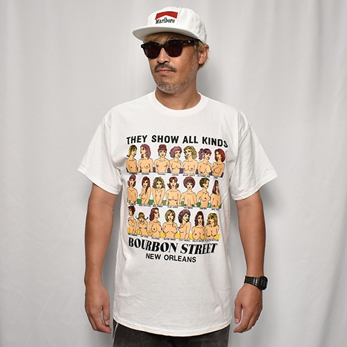 Bourbon Street S/S T-Shirt�ʥС��ܥ󥹥ȥ꡼�� T����ġ˥ۥ磻�� [a-7220]