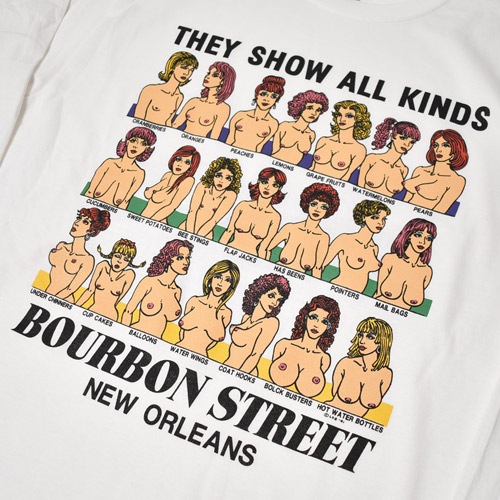 Bourbon Street S/S T-Shirt�ʥС��ܥ󥹥ȥ꡼�� T����ġ˥ۥ磻�� [a-7220]