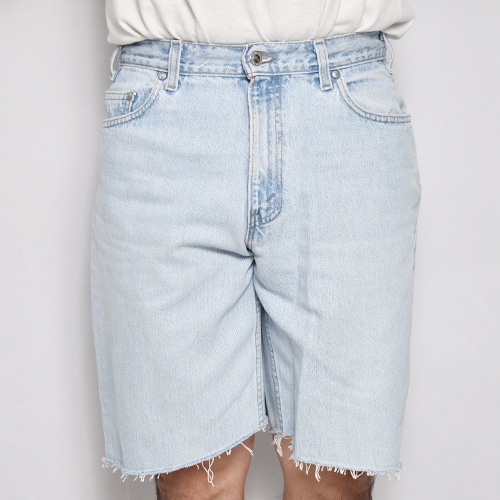 ��Levi's Silver Tab/Customized Cut Off Denim Shorts�ʥ꡼�Х�������С����� �ǥ˥ॷ�硼�ġ˥���ǥ���/������W32 [z-9136]