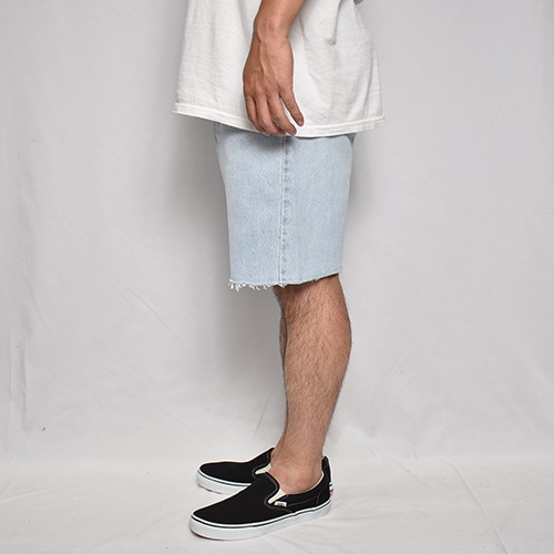 ��Levi's Silver Tab/Customized Cut Off Denim Shorts�ʥ꡼�Х�������С����� �ǥ˥ॷ�硼�ġ˥���ǥ���/������W32 [z-9136]