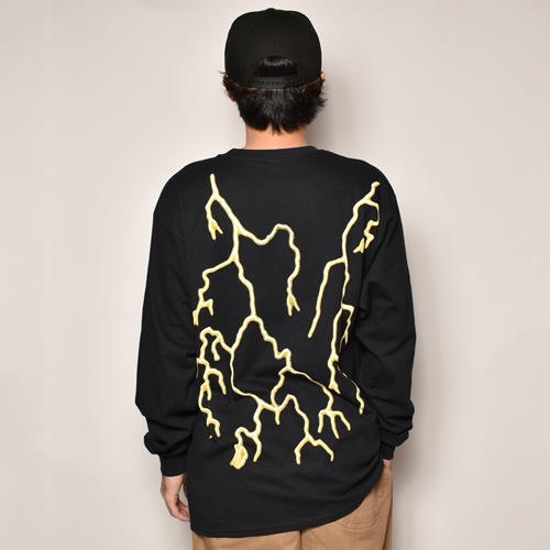 Thunderbolt L/S T-Shirt�ʥ�������ܥ��T����ġ˥֥�å��ߥ������� [a-4020]