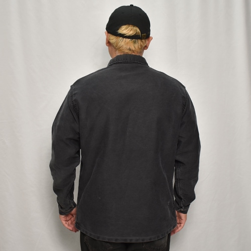 50's-60's Vintage French Black Moleskin Work Jacket(フレンチ