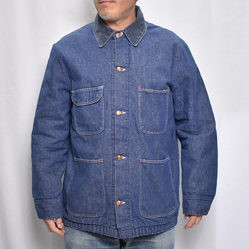 Blue Bell/70-80's Vintage Blanket Lined Denim Chore Coat（ブルー