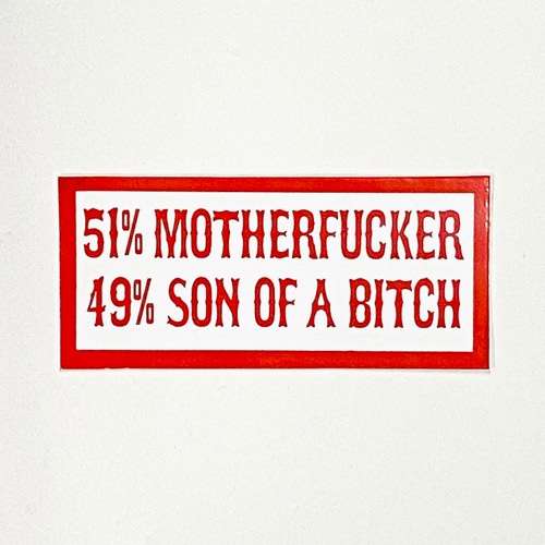 Hells Angels Frisco/Support Sticker/51��/49��ʥإ륺���󥸥��륹 ���ƥå����˥�åɡߥۥ磻�� [a-5064]