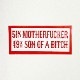 Hells Angels Frisco/Support Sticker/51��/49��ʥإ륺���󥸥��륹 ���ƥå����˥�åɡߥۥ磻�� [a-5064]