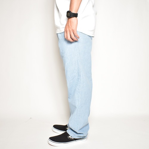 最終値下げ！ハンドメイド　数量限定　ブルース・リーショップ アルバン限定品 Lee/80's Dead Stock Chambray Slacks（リー シャンブレースラックス