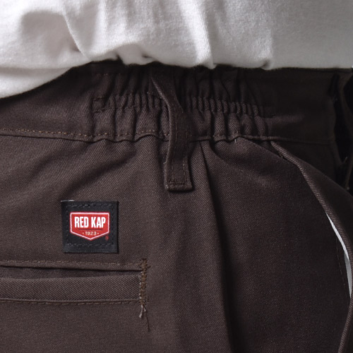 Red Kap/PT60 Elastic Insert Work Pants�ʥ�åɥ���å� ����ѥ�ġ˥֥饦�� [a-8696]