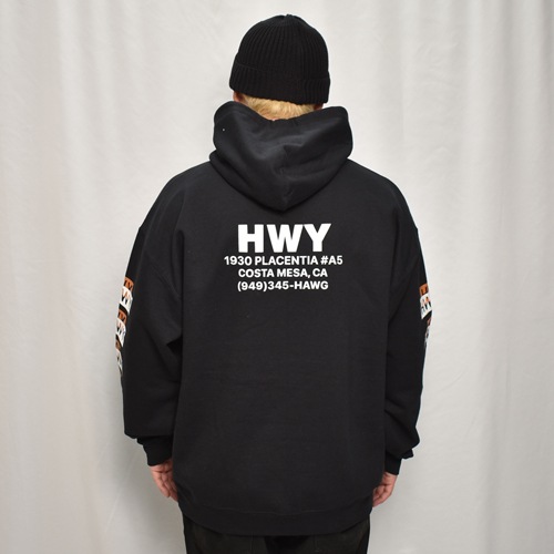 HWY��US/Cal Trans Pullover Hoodie�ʥ��������֥�塼�磻�ߥ��� �������åȥѡ������˥֥�å��ߥ���󥸡ߥۥ磻�� [a-8275]