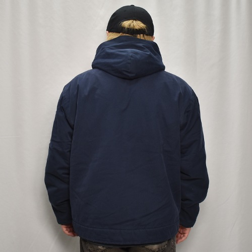 ��80's-90's Vintage French Navy Deck Jacket(�ե����ͥ��ӡ� �ǥå����㥱�å�)�ͥ��ӡ�/����65cm [y-0885]