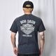 ��Vintage/Old Harley Davidson Dealer & Rally T-Shirt(�ϡ��졼���ӥåɥ��� T�����)�֥�å�/������L [y-1401]