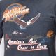 ��Vintage/Old Harley Davidson Dealer & Rally T-Shirt(�ϡ��졼���ӥåɥ��� T�����)�֥�å�/������L [y-1401]