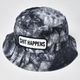 Shit Happens Black Tie Dye Bucket Hat�ʥ��åȥϥץ󥺥ϥåȡ˥֥�å��������� [a-8603]