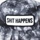 Shit Happens Black Tie Dye Bucket Hat�ʥ��åȥϥץ󥺥ϥåȡ˥֥�å��������� [a-8603]