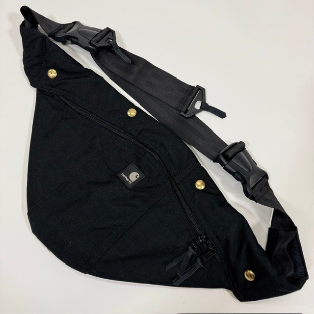 ��Customized Carhartt Nylon Duck Hood Fanny Pack�ʥ����ϡ��� �ե��ˡ��ѥå��˥֥�å�  [y-1509H]